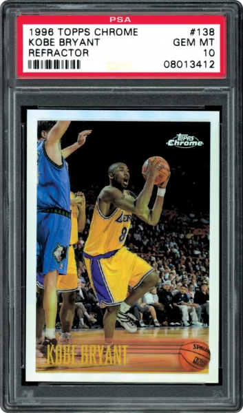 An Iconic Meeting: Kobe Bryant and 1996-97 Topps Chrome