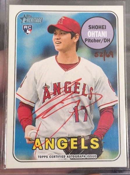 Hottest Shohei Ohtani Baseball Cards on eBay as Angels Sensation Soars