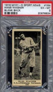 Cheap, Original Honus Wagner Baseball Cards